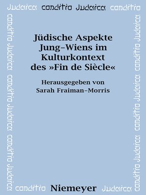 cover image of Jüdische Aspekte Jung-Wiens im Kulturkontext des »Fin de Siècle«